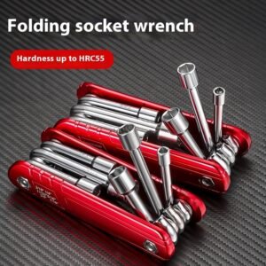 Combination Suit Inch Hexagon Socket Folding Wrench
