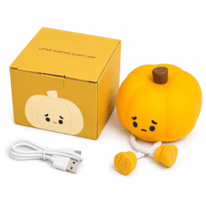 Pumpkin night light in box