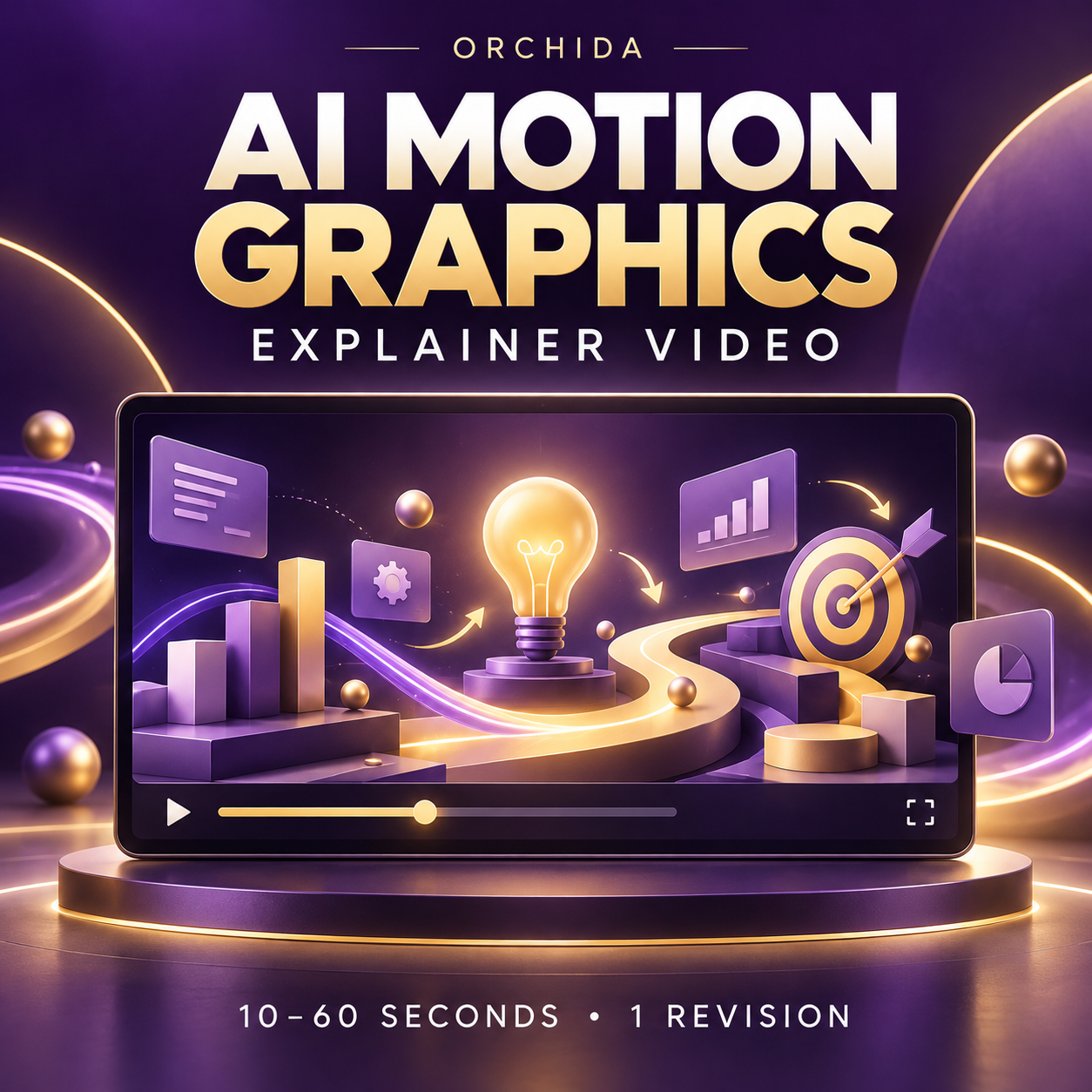 AI Motion Graphics Explainer Video package